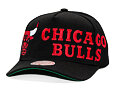 Kšiltovka Mitchell & Ness - NBA Busted Pro - Chicago Bulls - Black