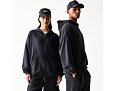 Sweatshirt New Era - MLB Washed Full Zip Hoody - NY Yankees - Black