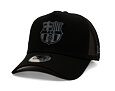Cap New Era - Tonal Logo FORTY A-Frame - Barcelona FC - Black