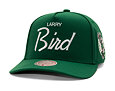 Cap Mitchell & Ness - Player Script Hwc - NBA - Boston Celtics - Larry Bird - Green