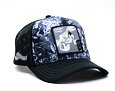 Cap Capslab - Looney Tunes Trucker - Bugs Bunny Toon Print - Navy / Black