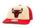 Kšiltovka Mitchell & Ness - NBA Vintage Block Trucker - Chicago Bulls - Cream