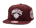 Cap Mitchell & Ness - NBA Fashion Basic Snapback - New York Knicks - Dark Purple
