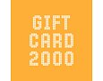 2000 CZK Gift Voucher