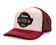 Cap Stetson - All American Diner Trucker - Pink / Burgundy
