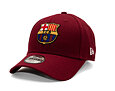 Kids Cap New Era - Core Logo 9FORTY Kids - Barcelona FC - Cardinal