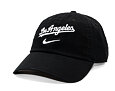 Cap Nike - Primetime Club Unctructured Oragnic Cotton Cap LA Dodgers - black