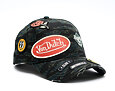 Cap Von Dutch - Motorcycle Club Camo Patches Baseball - Black Tiger Camo