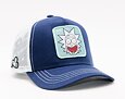 Cap Capslab - Rick & Morty Trucker - Crazy Rick - Navy / White