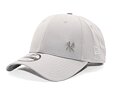 New Era 9FORTY Flawless Logo New York Yankees Strapback Gray Cap