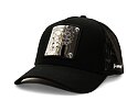 Cap Capslab - Rick & Morty Trucker - Metallic Chrome Plate - Black / Silver