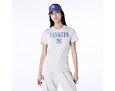 Dámské Triko New Era - MLB Graphic Tee - NY Yankees - Stone