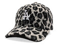 Dámská Kšiltovka New Era - MLB Cosy Animal - Snow Leopard Fleece 9FORTY - LA Dodgers - Grey / Black