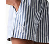 Dámské Kraťasy New Era - MLB Striped Shorts - NY Yankees - Muted Indigo