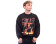 Mikina New Era - NBA Washed Graphic Crewneck - Chicago Bulls - Black