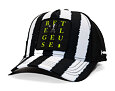 Cap Capslab - Beetlejuice Trucker - Betelgeuse Say It Three Times Patch - Black / White Stripe