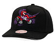 Cap Mitchell & Ness - NBA Tilted Pro Snapback Hwc - Toronto Raptors - Black