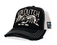Cap Von Dutch - Flying Eyeball Side Patch Trucker - Black / White