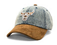 Cap Mitchell & Ness - Den Suede Strapback - NBA - Chicago Bulls - Blue