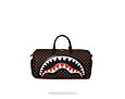 Bag Sprayground - Sharks In Paris Wtf Bubble Brown Check Duffle