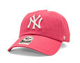 '47 Brand New York Yankees Clean Up Berry Strapback Cap