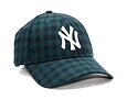 Kšiltovka New Era 9FORTY MLB Flannel New York Yankees Dark Green / White