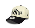 Kšiltovka New Era - MLB Paisley Bandana 9FORTY A-Frame - NY Yankees - Cream / Navy