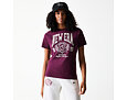 Dámské Triko New Era - Crest Tee Regular - Burgundy