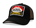 Cap Von Dutch - Live Fast Motorcycles Patch Trucker - Black