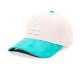 Kids Cap New Era - MLB Kids Cord 9FORTY - LA Dodgers - Light Pink / Mint