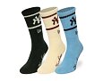 Socks New Era - MLB Crew Socks 3pk - NY Yankees - Green / Cream / Blue