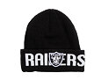 Beanie New Era - NFL Wordmark Beanie - LAs Vegas Raiders - Black