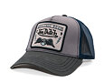 Cap Von Dutch - Electric Road Flying Eyeball Patch Baseball Trucker - Grey / Blue