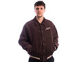 Jacket Karl Kani - Kani Jeans Corduroy Oversized College Jacket - Brown
