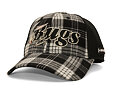 Cap Capslab - Looney Tunes Trucker - Bugs Bunny Script Checkered - Black / White