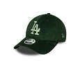 Womens Cap New Era - MLB Chunky Cord 9FORTY M-CROWN - LA Dodgers - Cilantro Green