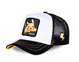 Cap Capslab - Pokémon Trucker - Pikachu Quick Attack - White / Black