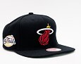 Mitchell & Ness Top Spot Snapback HWC Miami Heat Black Cap