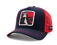 Cap Capslab - Naruto Trucker - Itachi Hand Sign - Navy / Red