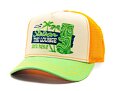 Kids Cap Stetson - Tiki Lounge Trucker - Cream / Lime / Orange