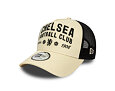 Kšiltovka New Era - Seasonal 9FORTY Trucker - Chelsea FC Lion Crest - Cream