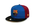 Cap New Era - "Mes Que Un" 59FIFTY - Barcelona FC - Cardinal/Blue
