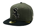 Cap New Era - MLB Three Looms "American Herringbone" 59FIFTY - Chicago White Sox - Team Color