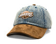 Cap Mitchell & Ness - Den Suede Strapback - NBA - Los Angeles Lakers - Blue