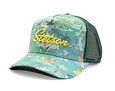 Cap Stetson - Aloha Print Trucker - Mint / Green