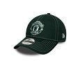 Kšiltovka New Era - Contrast Stitch 9FORTY - Manchester United FC - Dark Green