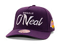Cap Mitchell & Ness - Player Script Hwc - NBA - Los Angeles Lakers - Shaquille O'Neal - Purple_White