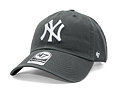 '47 Brand New York Yankees Clean Up Dark Grey Strapback Cap