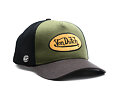 Cap Von Dutch - Oval Patch Premium Baseball - Olive / Black