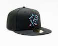 New Era 59FIFTY MLB Authentic Performance Miami Marlins Fitted Team Color Cap